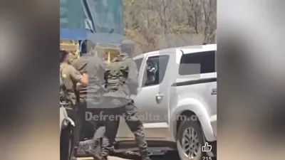 Accidente y persecución en la RN34