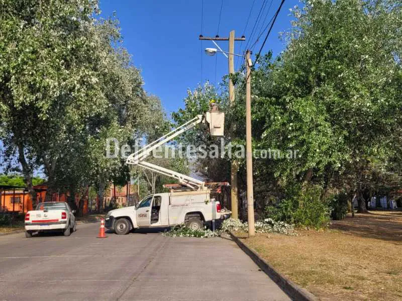 EDESA trabaja en zona norte.