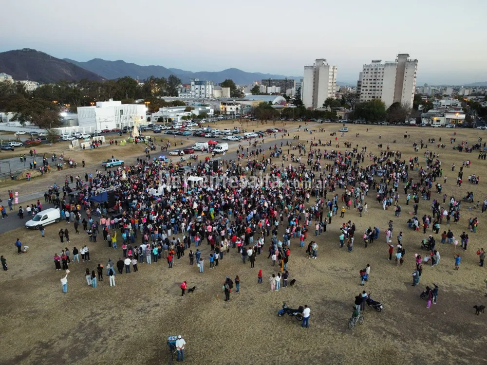 Procesión Virgen de Urkupiña