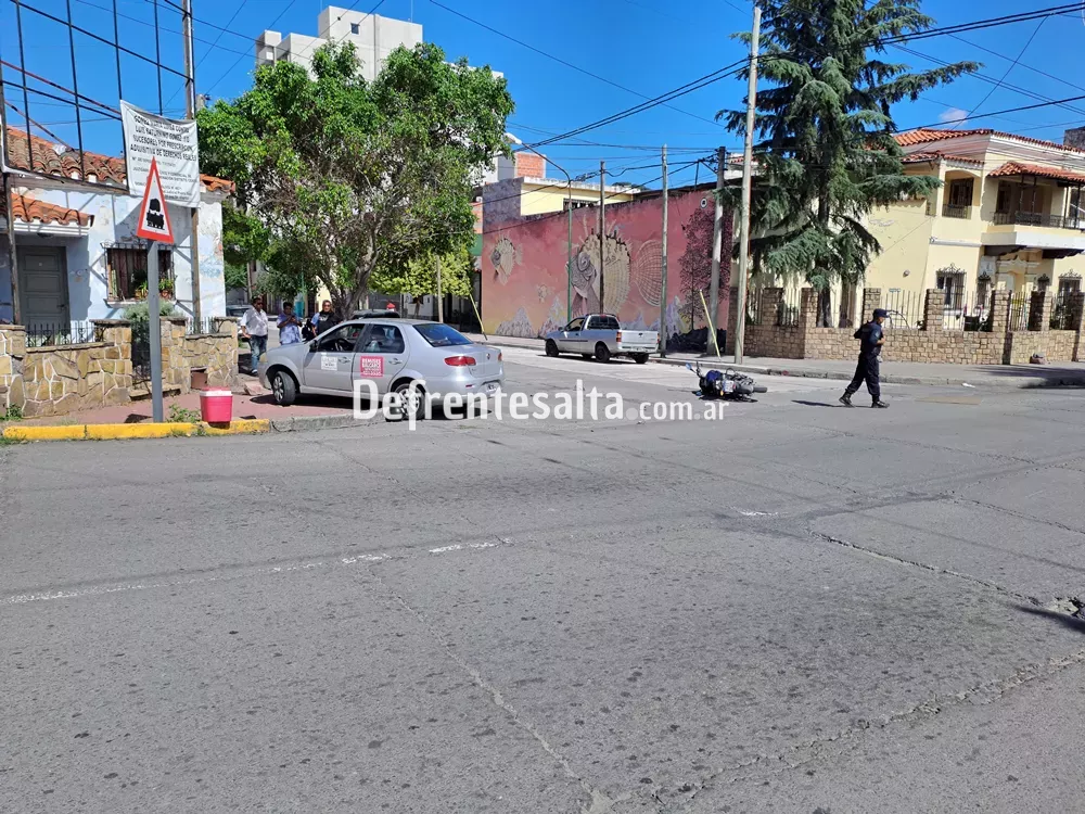 Sinistro vial en ohigings y Zuviria 3