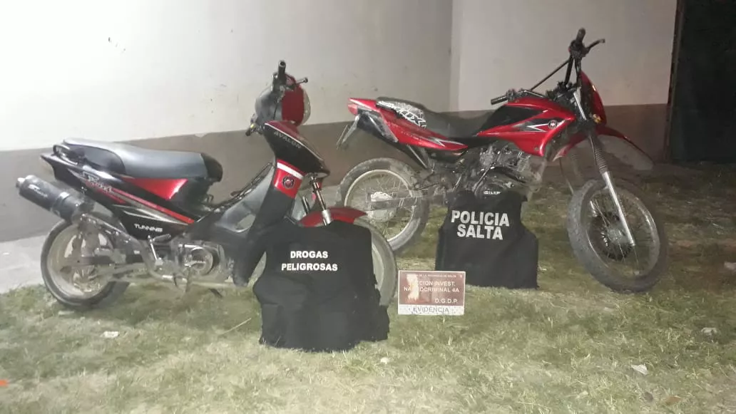 Motos secuestradas