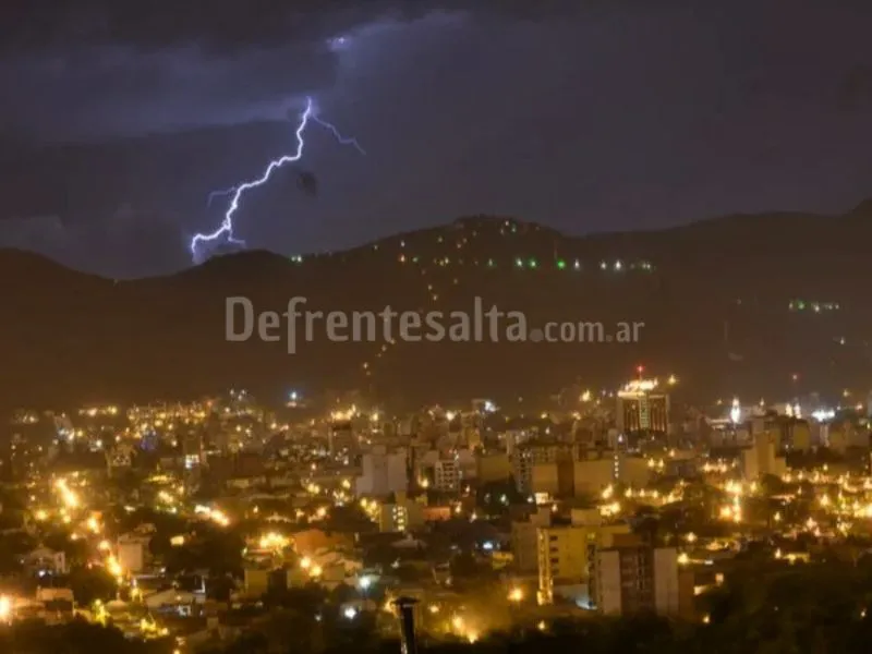 Tormentas en Salta. 