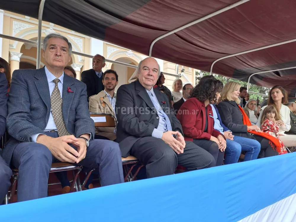 Abel Cornejo en el desfile