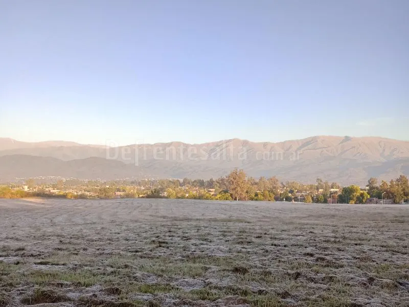 Heladas en Salta.