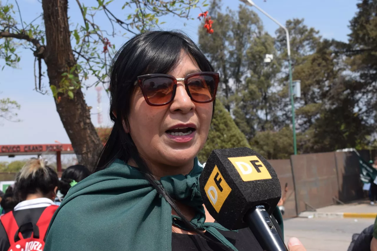 Carina Mamani de ATE