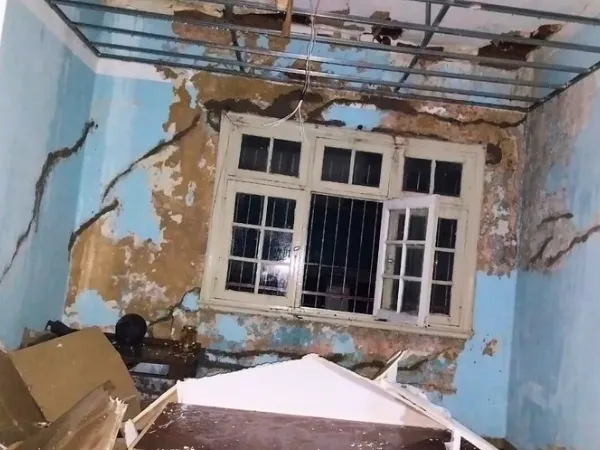 Destrozos en Metán.