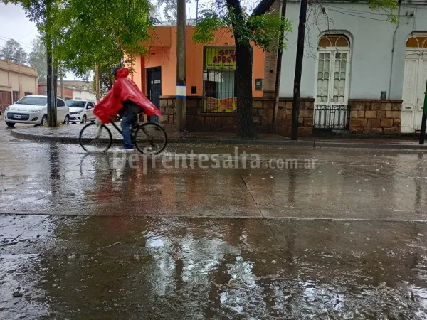 Tiempo de lluvia en Salta.