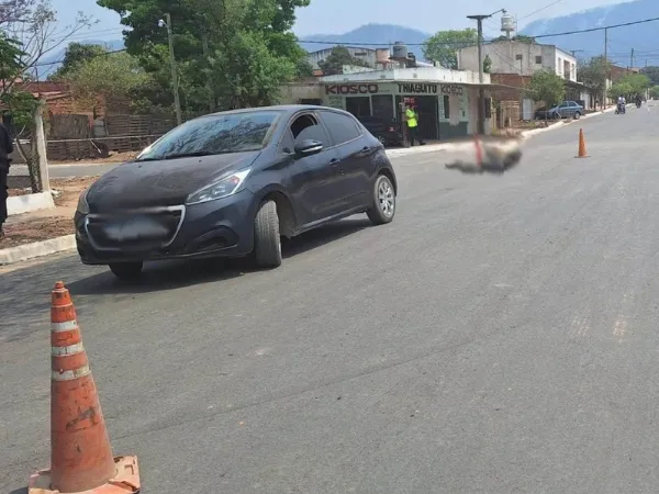 Siniestro fatal el Salvador Mazza.