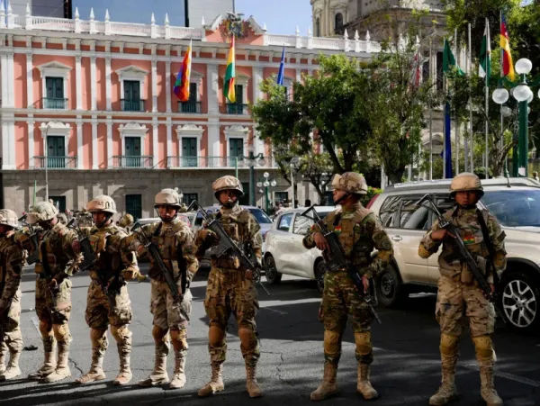 Intento de golpe de estado en Bolivia