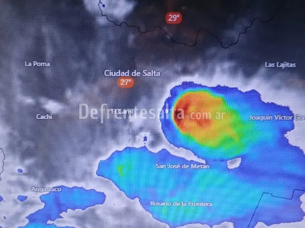 Tormentas se aproximan.