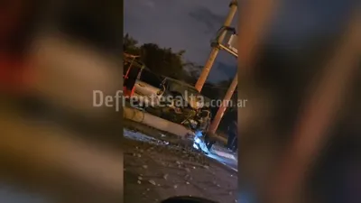 SIniestro vial en zona sur