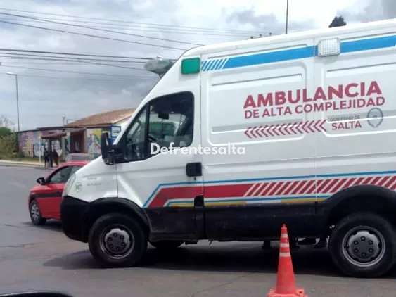 Siniestro vial Av. Tavella