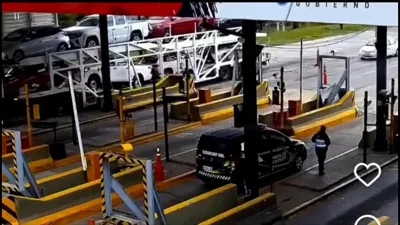 Accidente expeaje Aunor.