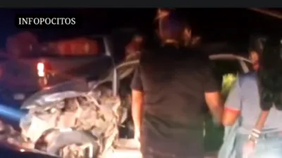 Terrible accidente en la ruta 34 en Capiazuti.