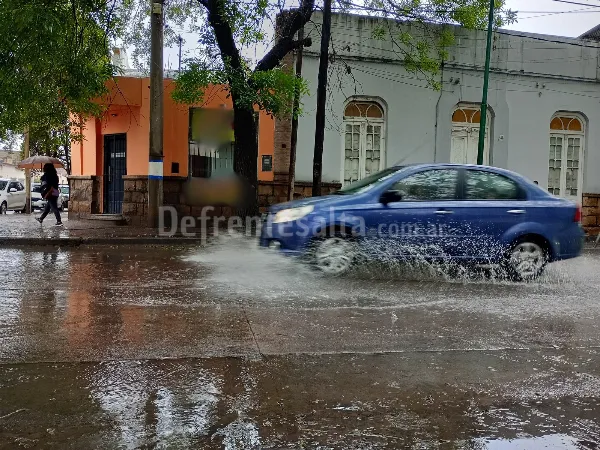 Tiempo de lluvia en Salta.
