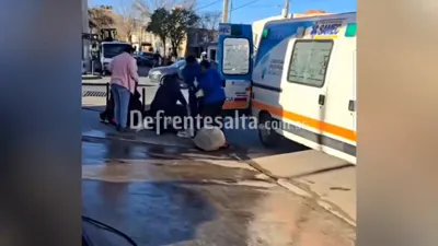 El video del accidente en Zabala y Santa Fe.