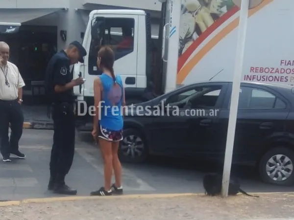 Accidente en Av. Bicentenario. 