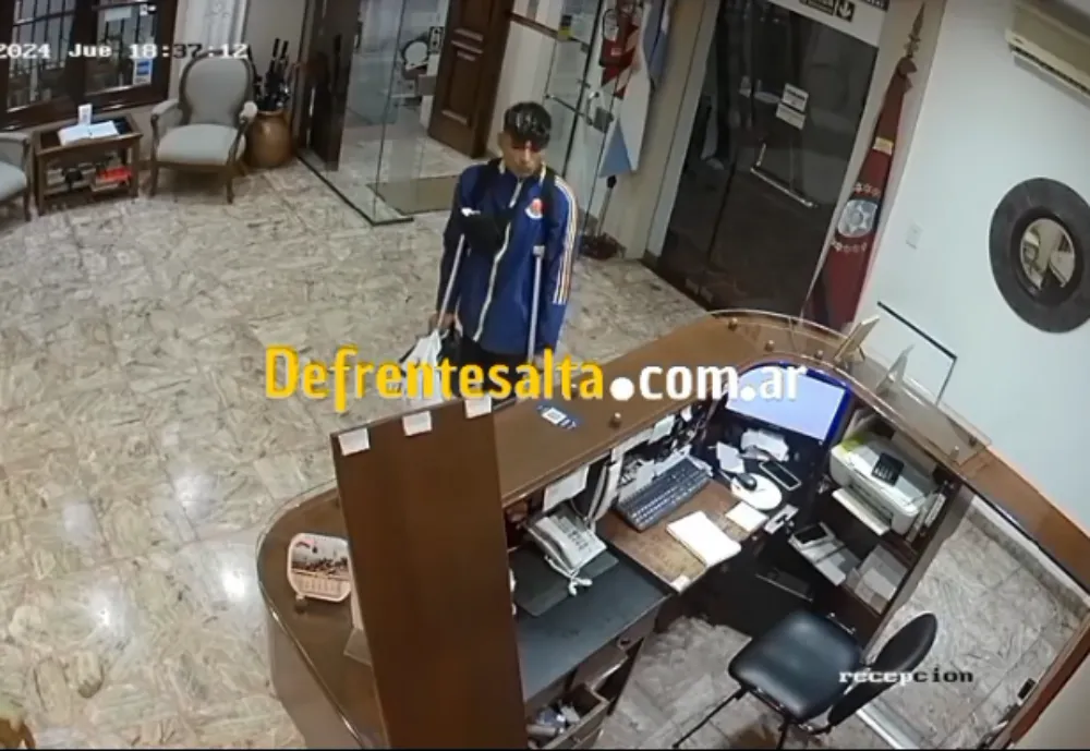 Ladrón detenido