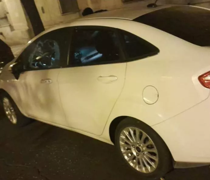 Vehiculo violentado