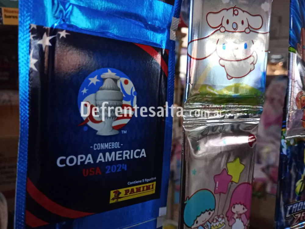 Figuritas de la Copa América.