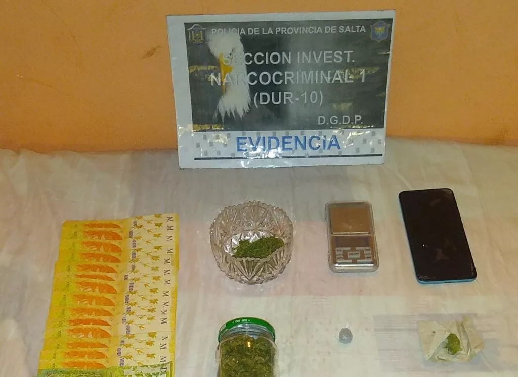 Elementos secuestrados en zona sur