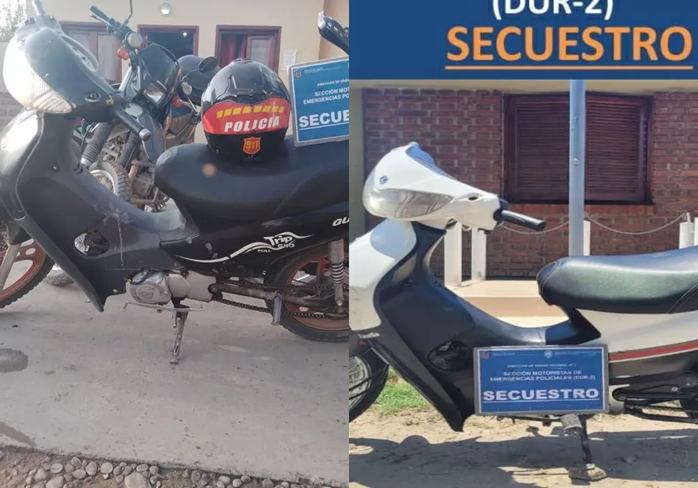 Secuestro motocicletas