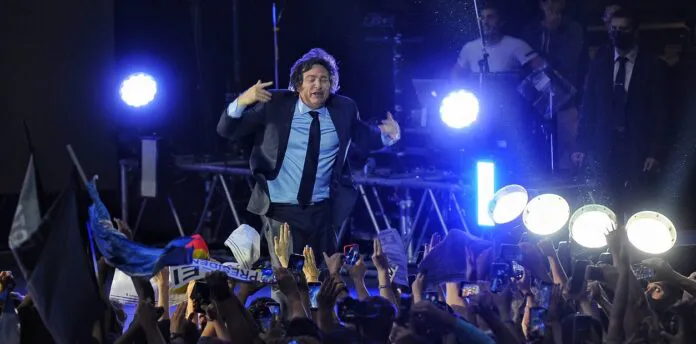 Milei en el Luna Park.