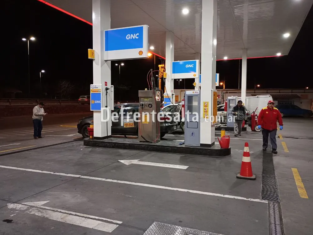 Venta de GNC suspendida en Salta.