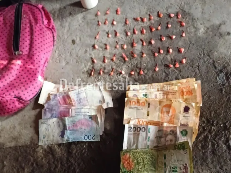 Droga secuestrada en Solidaridad.