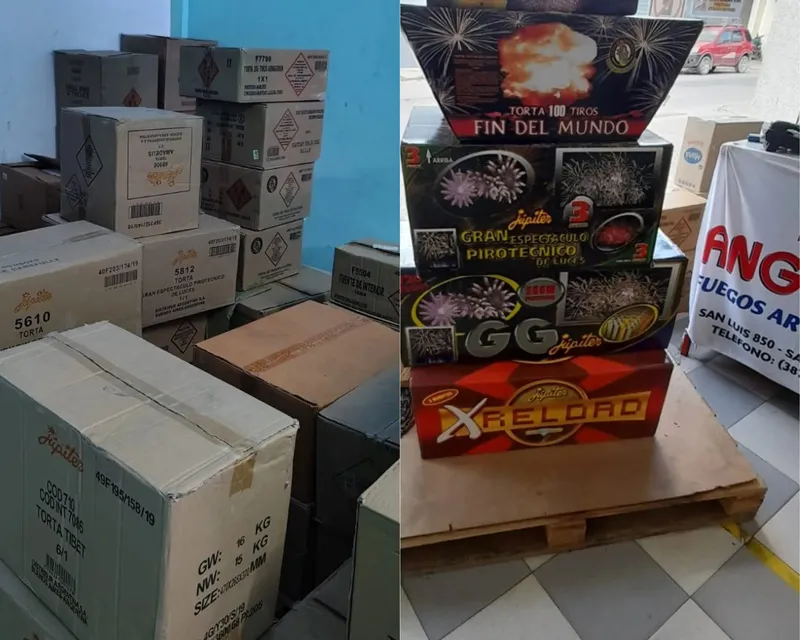  Fuegos Artificiales prohibidos.