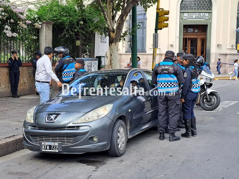 Operativo policial por Uber.