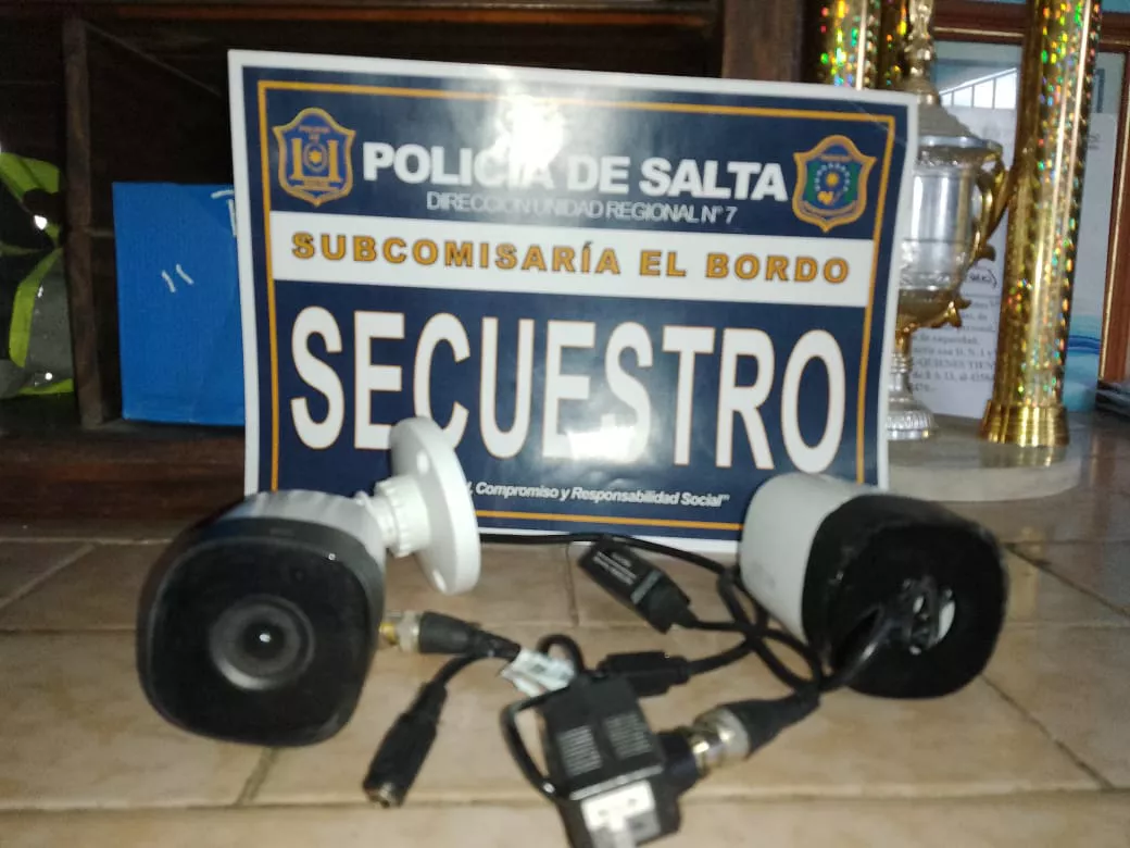 Secuestro cámaras de seguridad