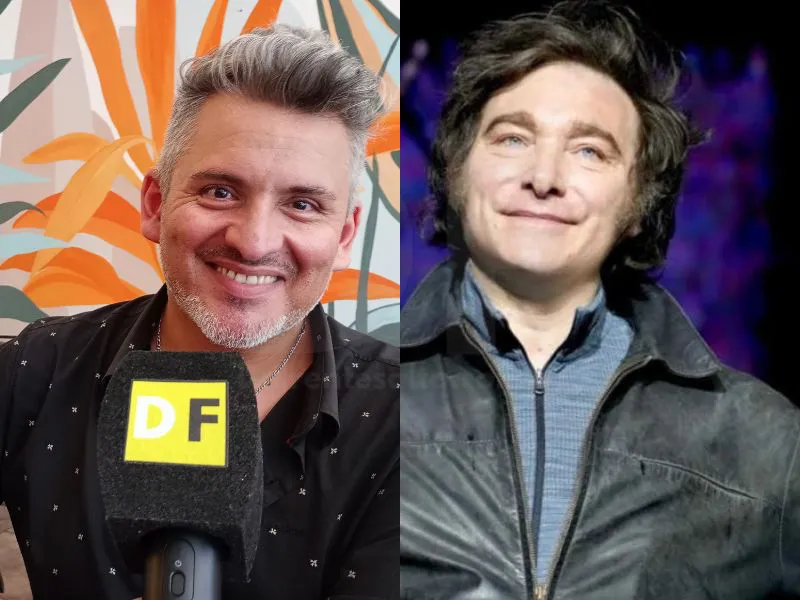 García comparó a Milei con ALF.