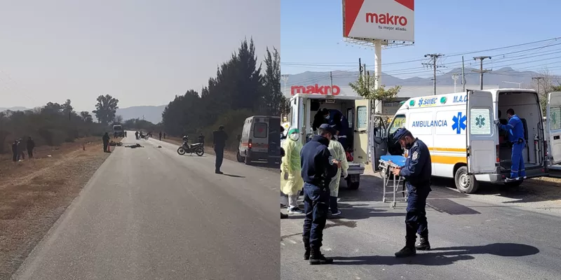Siniestro vial ruta 21