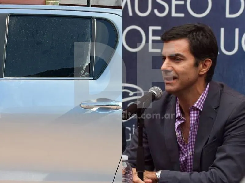 Camioneta de Urtubey recibió un disparo en Orán.