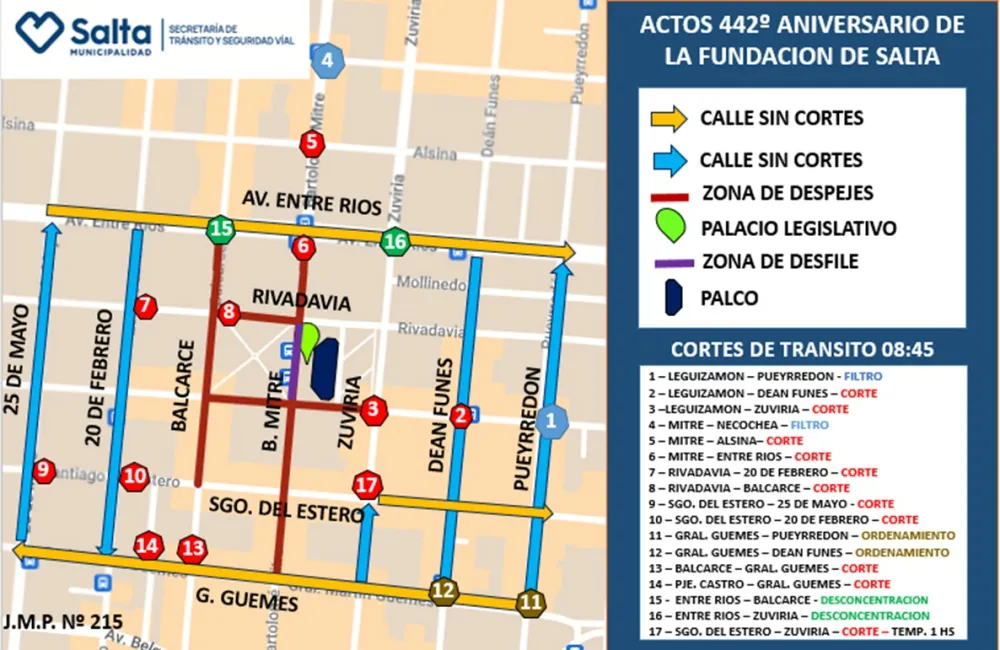 Cortes de Tránsito