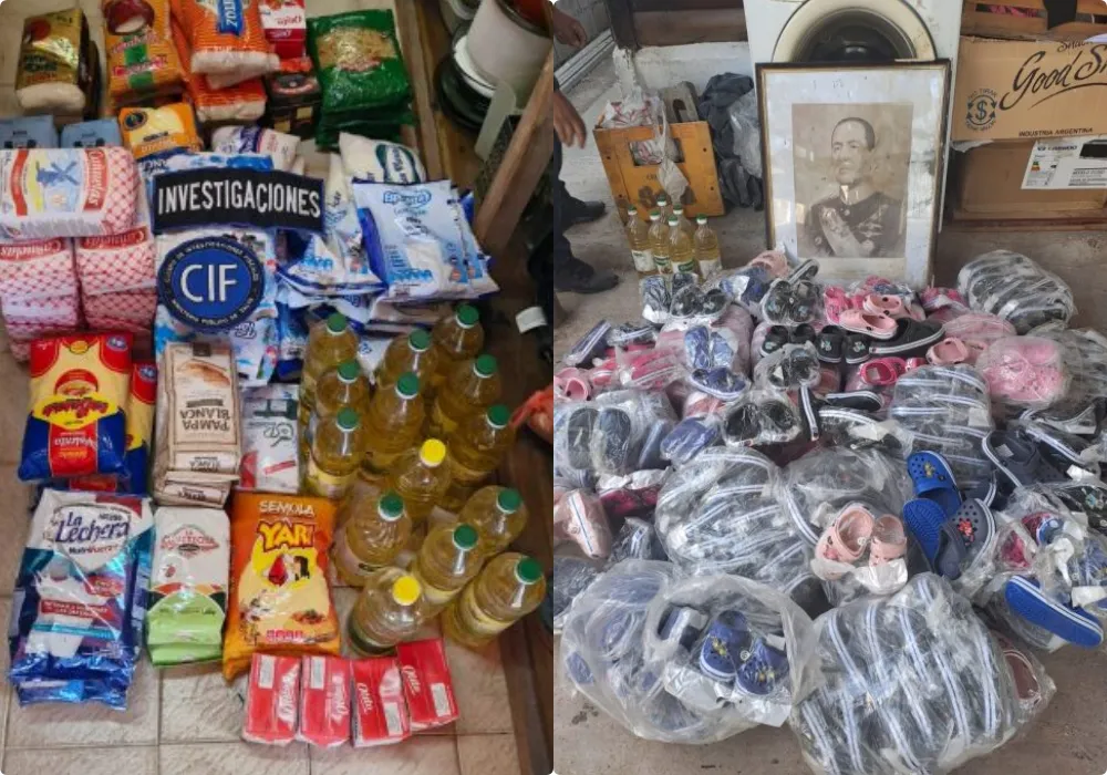 Mercadería secuestrada