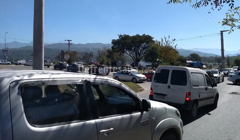 Tránsito congestionado