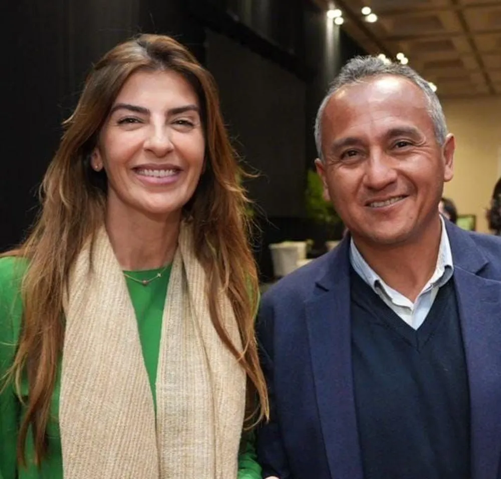 Federico Casas y Bettina Romero