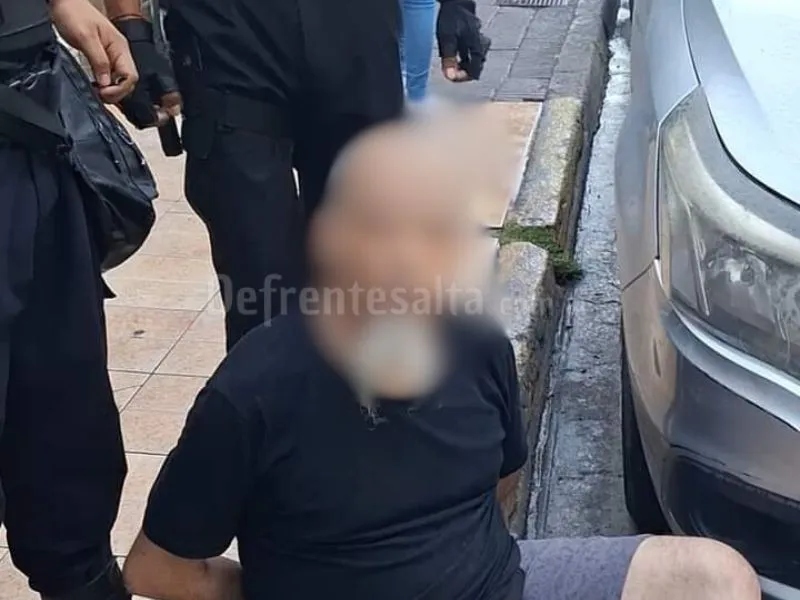 Este es el detenido.