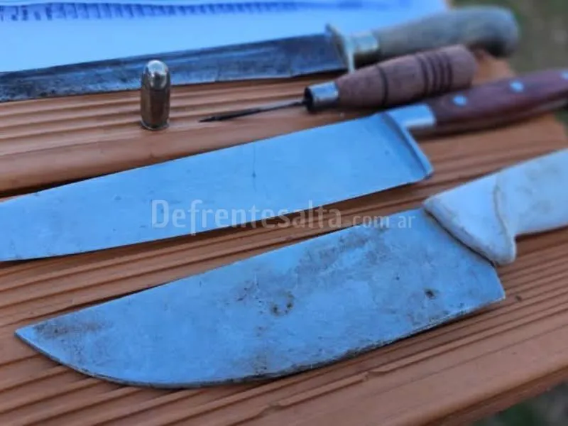 Elementos secuestrados a los falsos cambiastas.