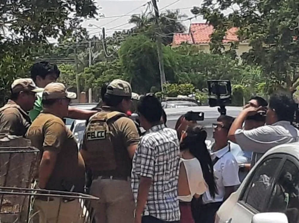 Operativo de búsqueda en Bolivia