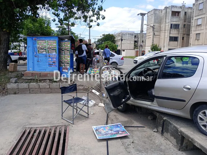 Accidente en zona sur.