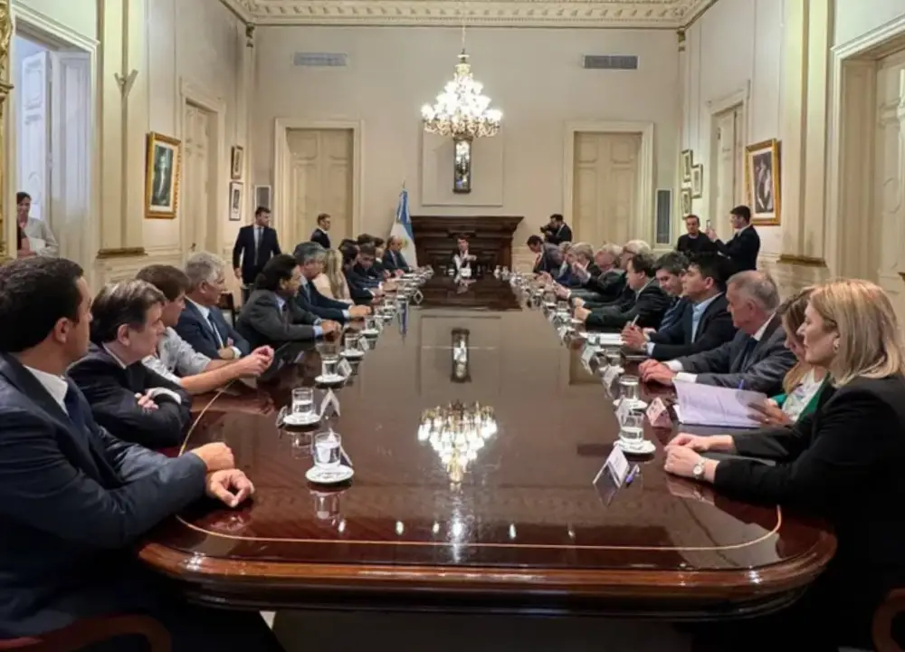 Reunión con gobernadores