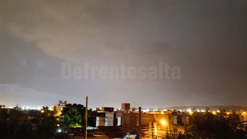 Tormentas en Salta. 