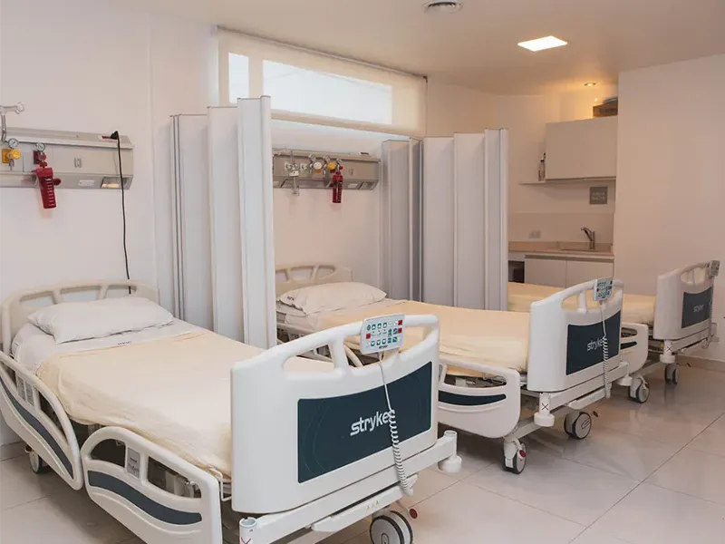 El hospital de Tres Cerritos, lugar donde falleció la mujer.