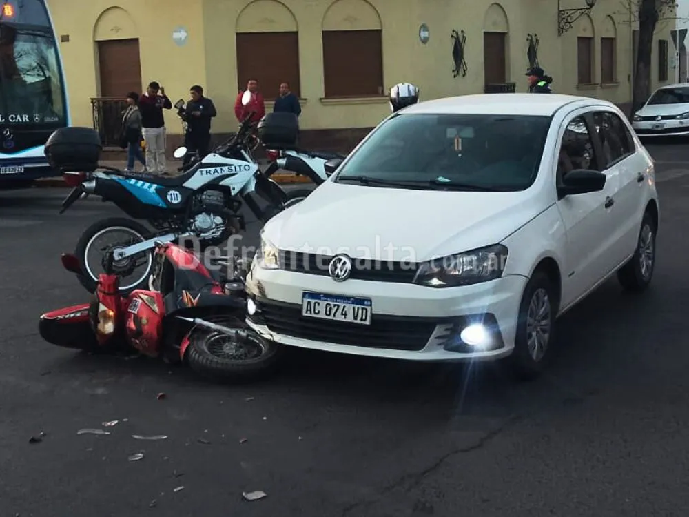 Siniestro en Balcarce y Leguizamón.