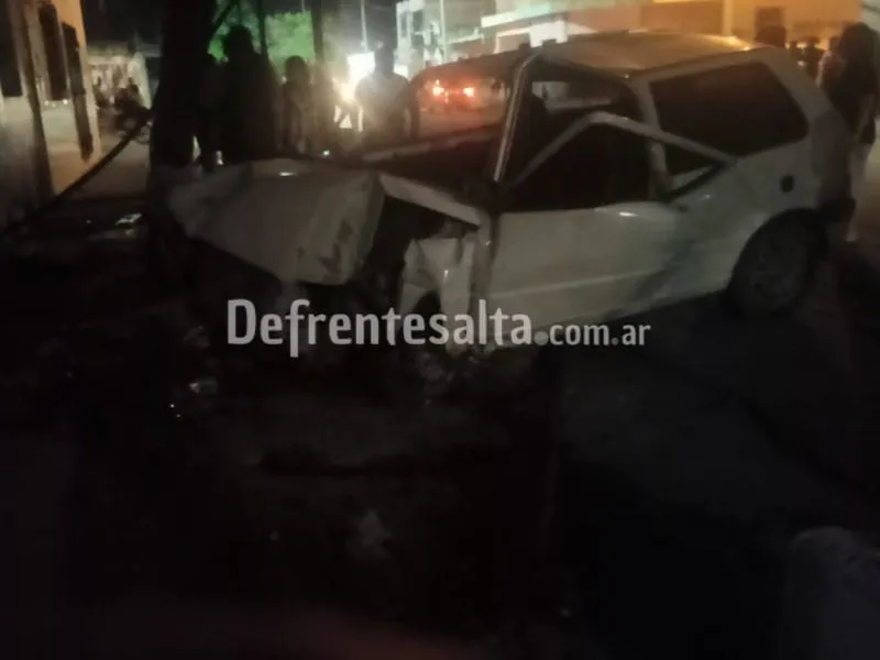 siniestro vial en Norte Grande.