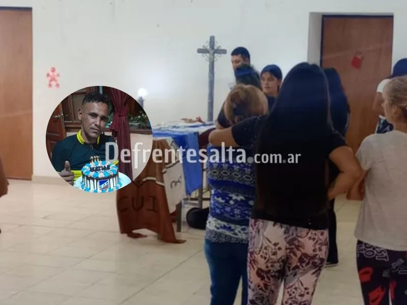 Velorio de Matías Santillán.