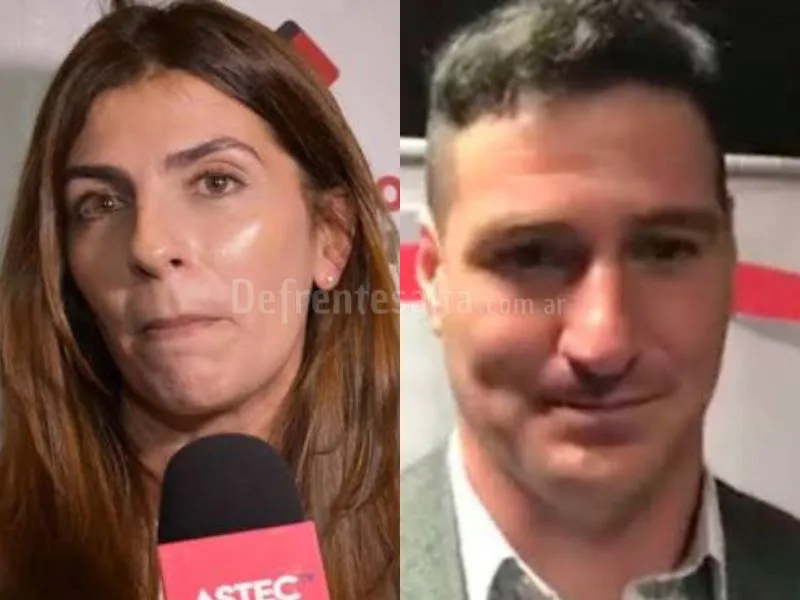 Bettina Romero y su primo, Emilio Fayón.